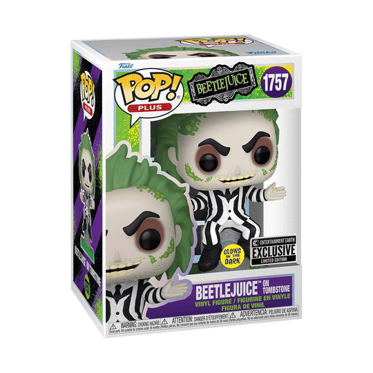 Pop! Plus Beetlejuice on Tombstone (Glow) image 1 (CWIMG|1e012f35497a43fe8455ef36e3d92a4d|1|9403ac22)