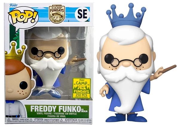 Freddy Funko as Merlin Camp Fundays Limited Edition Funko Pop!