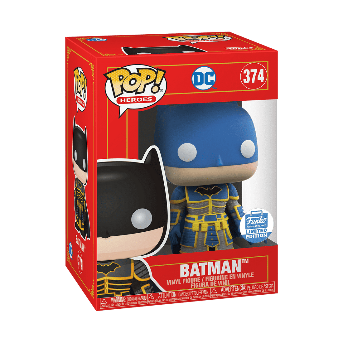 DC Batman Blue Limited Edition Funko Pop!
