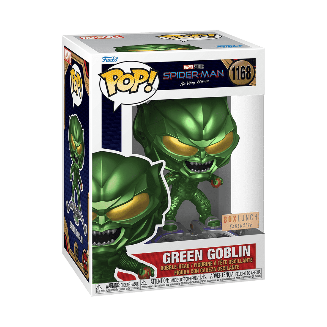 Spider-Man Green Goblin Box Lunch Exclusive Funko Pop!