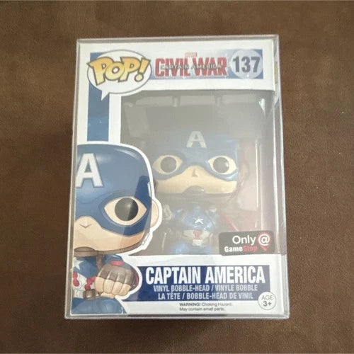 Funko Pop Captain America #137 image 1 (CWIMG|07f9da8987324b1dbedc3dc1040175ba|1|ab529952)