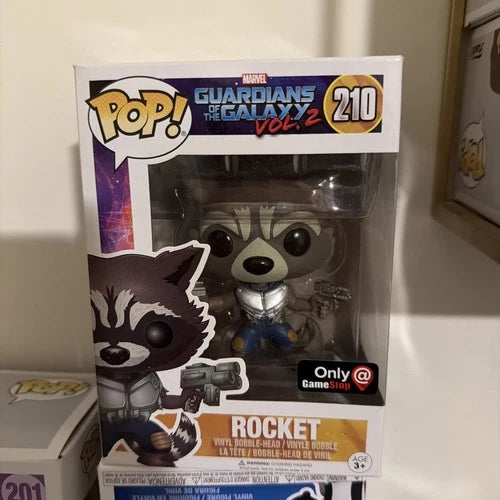 Funko Pop Rocket Guardians of the Galaxy #210 image 1 (CWIMG|94c65f5829a2497e91e90fb809d31aaa|1|031b1cfb)